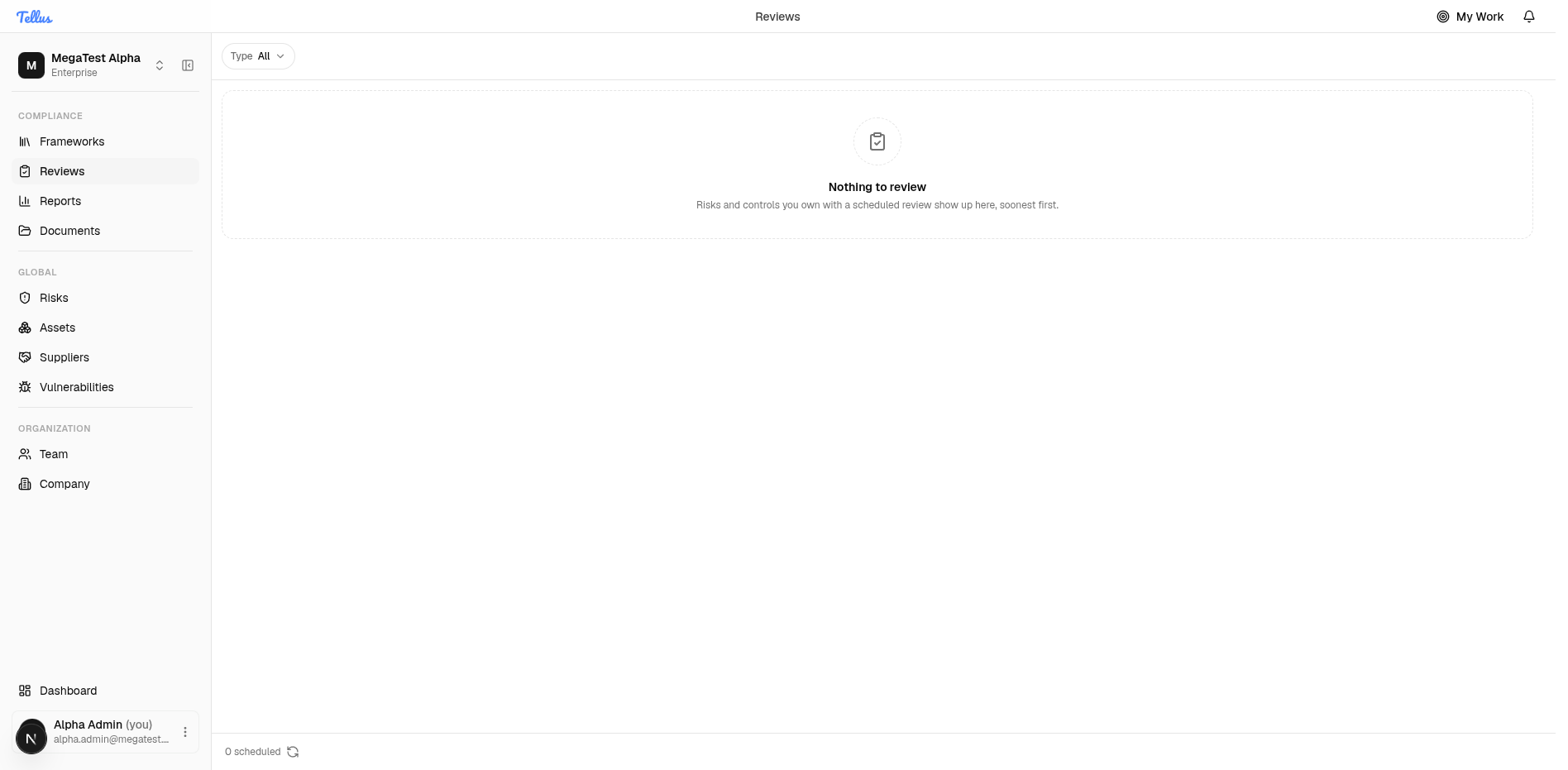 Reviews — Open the Reviews list